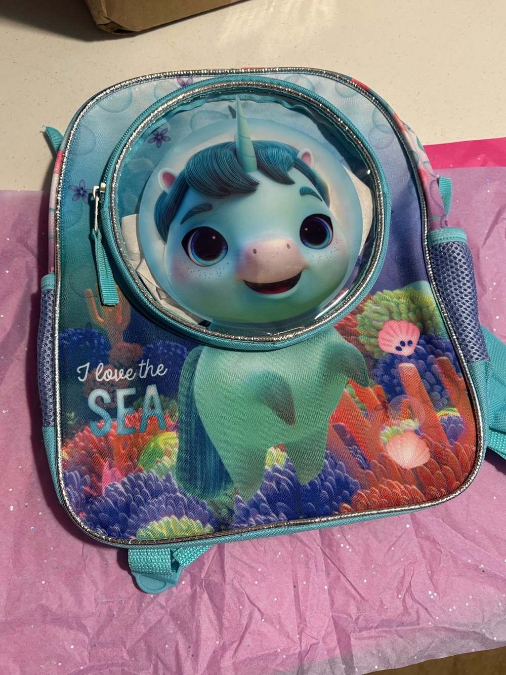 Accessory Innovations Not Quite Narwhal mini backpack